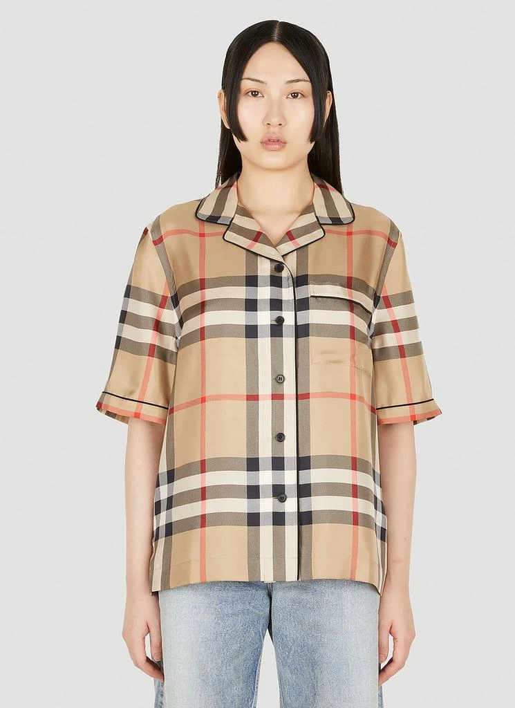 商品Burberry|Tierney Pyjama Shirt,价格¥5406,第1张图片