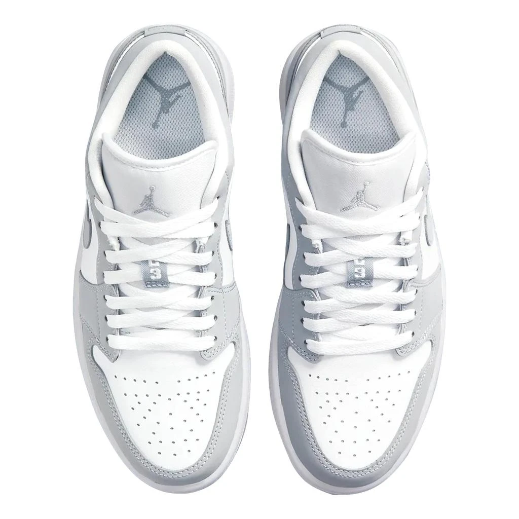 商品NIKE|Air Jordan 1 Low White/Wolf Grey-Aluminum  DC0774-105 Women's,价格¥962,第3张图片详细描述