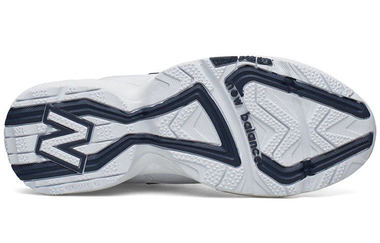 商品[国内直发] New Balance|NB 608 系列 复古防滑轻便 低帮 休闲跑步鞋 男款 白墨蓝 d宽,价格¥1195,第6张图片详细描述