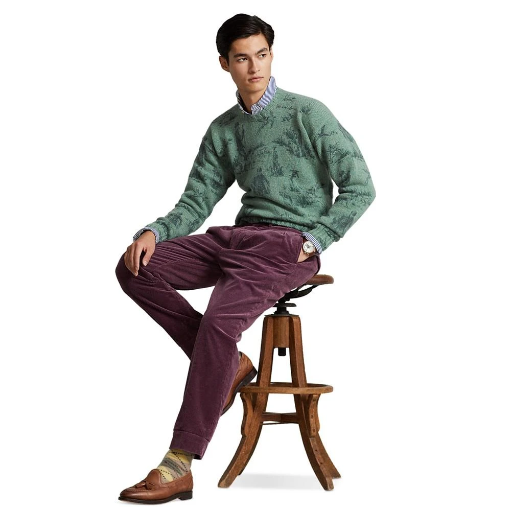 商品Ralph Lauren|Men's Scenic-Print Wool Sweater,价格¥755,第2张图片详细描述