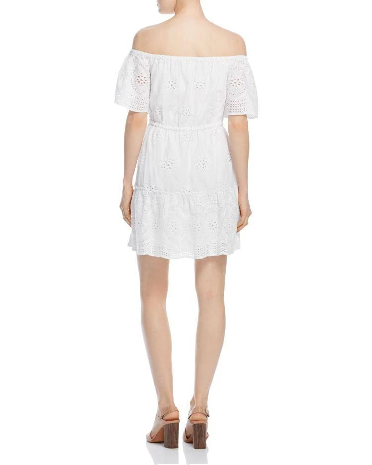 商品cupcakes and cashmere|cupcakes and cashmere Sorena Eyelet Dress,价格¥377,第2张图片详细描述
