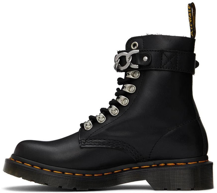 商品Dr. Martens|Black 1460 Pascal Chain Boots,价格¥638,第3张图片详细描述