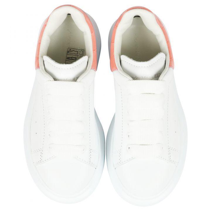 商品Alexander McQueen|麦昆白粉拼色运动鞋,价格¥1041,第7张图片详细描述