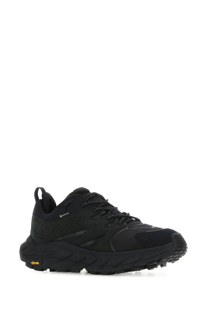 商品Hoka One One|Black fabric and leather Anacapa Low sneakers,价格¥826,第1张图片