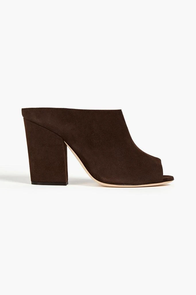 商品Sergio Rossi|Suede mules,价格¥2122,第1张图片