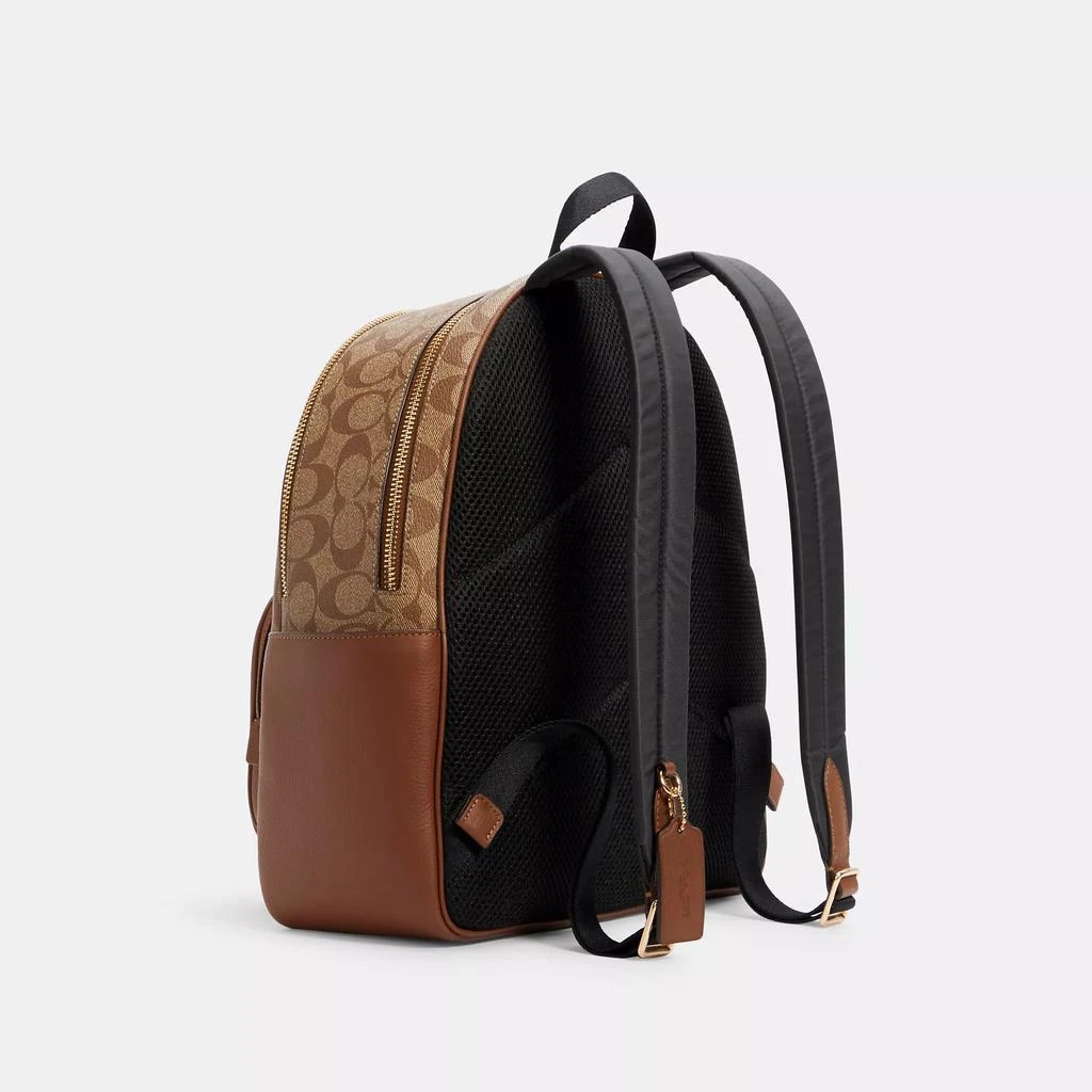 商品Coach|Court Backpack In Signature Canvas,价格¥1592,第2张图片详细描述