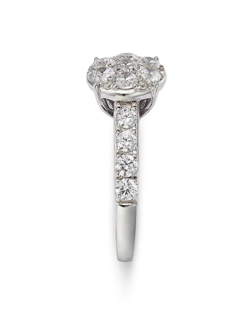 Diamond Cluster Ring in 14K White Gold, 1.60 ct. t.w. 商品