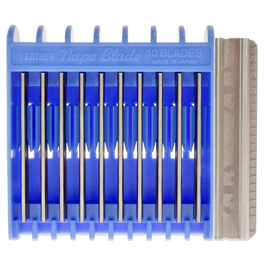 商品Jatai|Feather Nape Blades by Jatai for Unisex - 10 Pc Blades,价格¥133,第2张图片详细描述