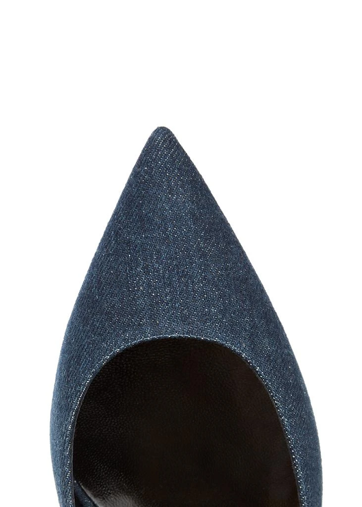 商品Yves Saint Laurent|Anja 100 blue denim pumps,价格¥5380,第4张图片详细描述