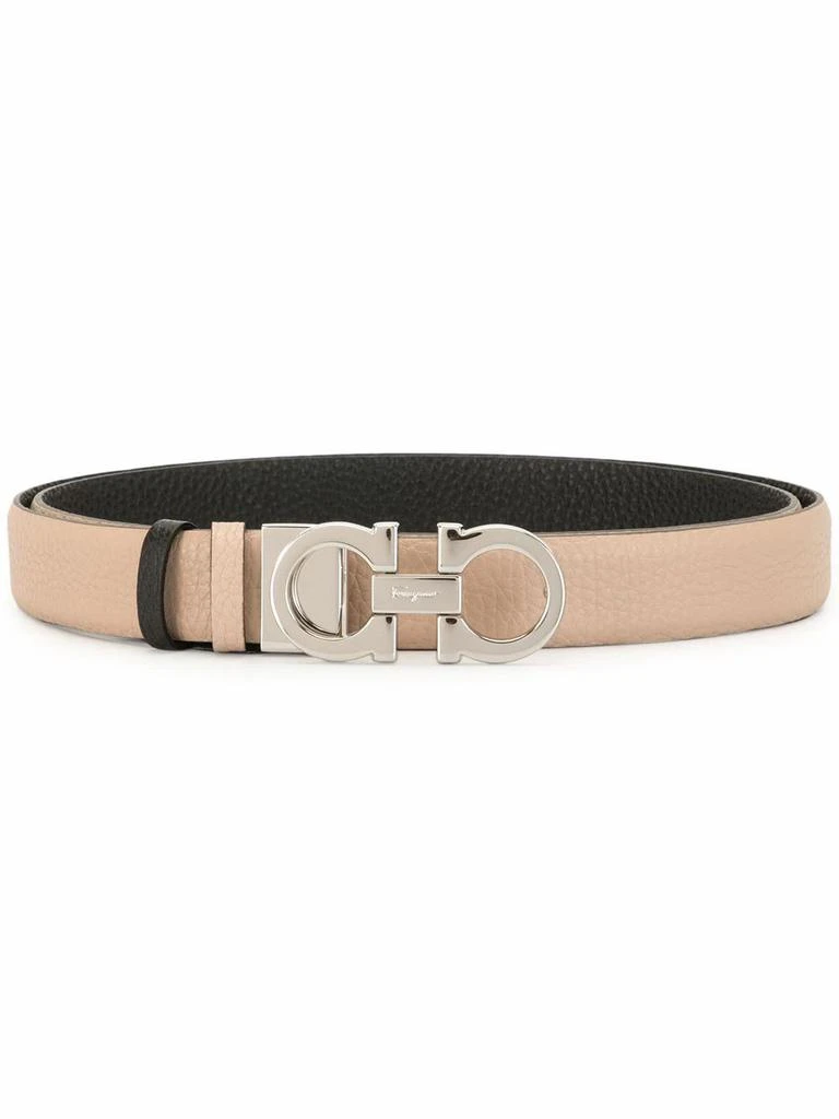 商品Salvatore Ferragamo|Salvatore Ferragamo Women's Beige Leather Belt,价格¥3651,第1张图片