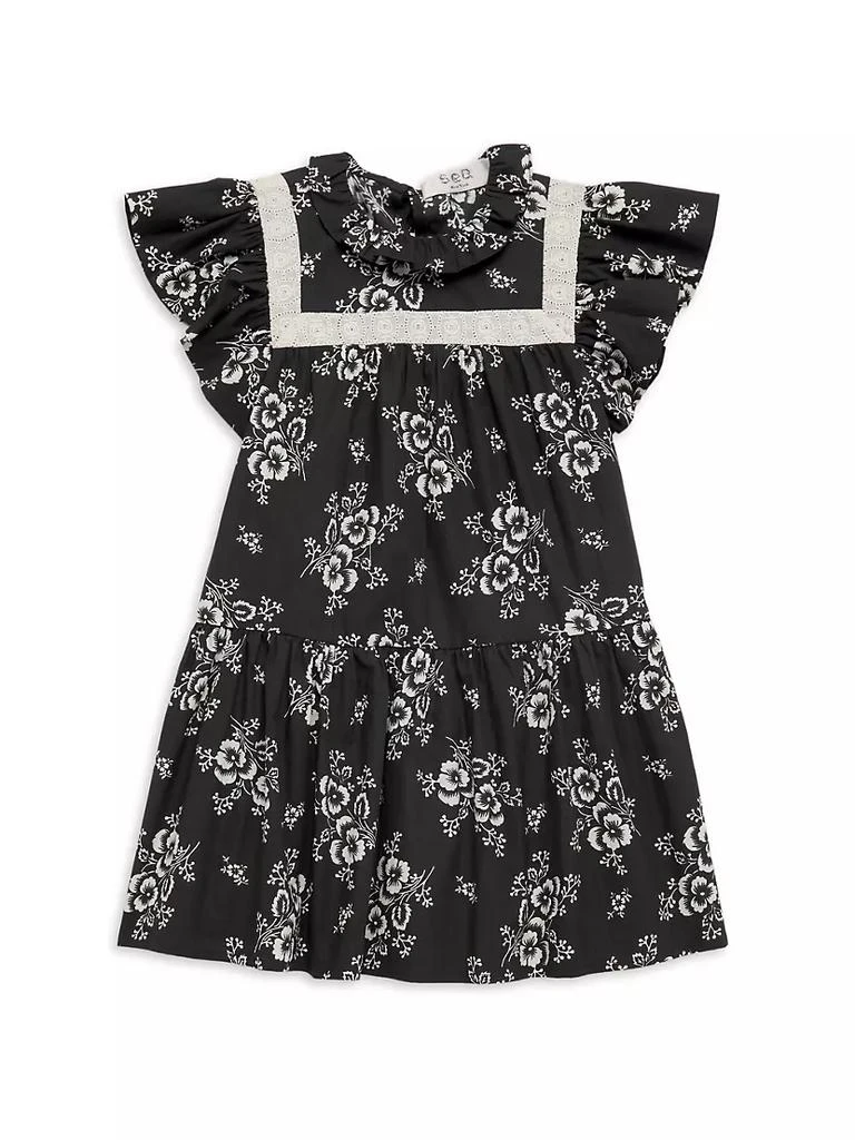 商品Sea|Little Girl's &amp; Girl's Alessia Smocked Dress,价格¥492,第1张图片