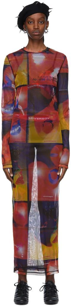 商品Charles Jeffrey Loverboy|Multicolor George Allen Polyester Maxi Dress,价格¥1188,第1张图片