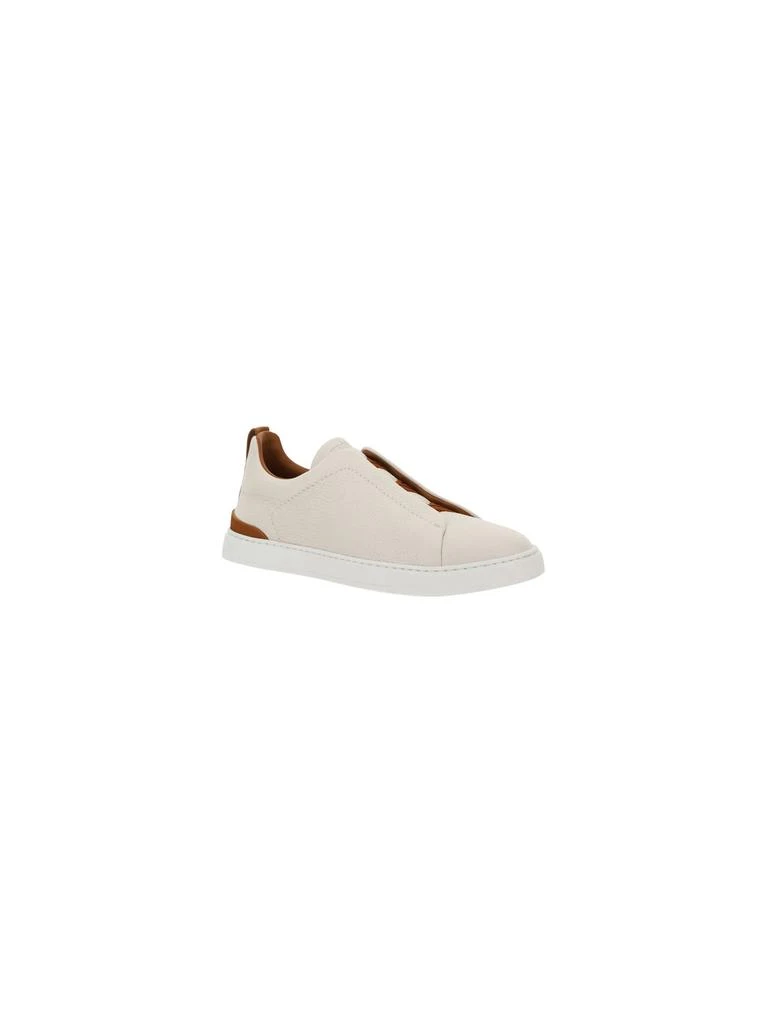 商品Zegna|Ermenegildo Zegna Men&#39;s  White Other Materials Sneakers,价格¥5519,第2张图片详细描述