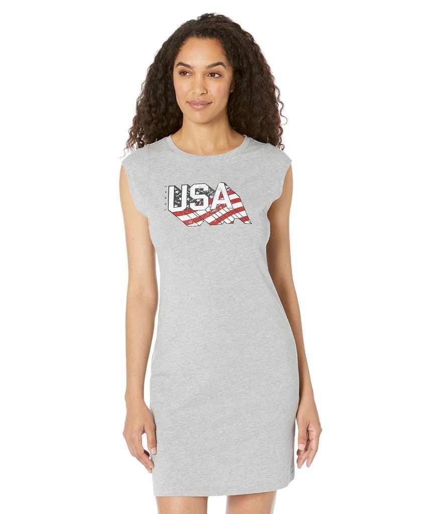 商品Tommy Hilfiger|Americana T-Shirt Dress,价格¥201,第1张图片