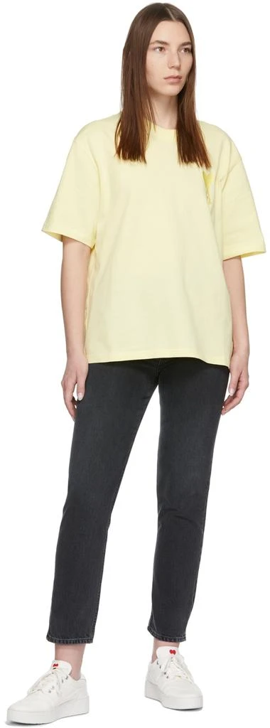 商品AMI|Yellow Ami de Cœur T-Shirt,价格¥428,第4张图片详细描述