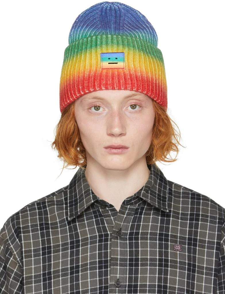 商品Acne Studios|Multicolor Lambswool Beanie,价格¥813,第1张图片