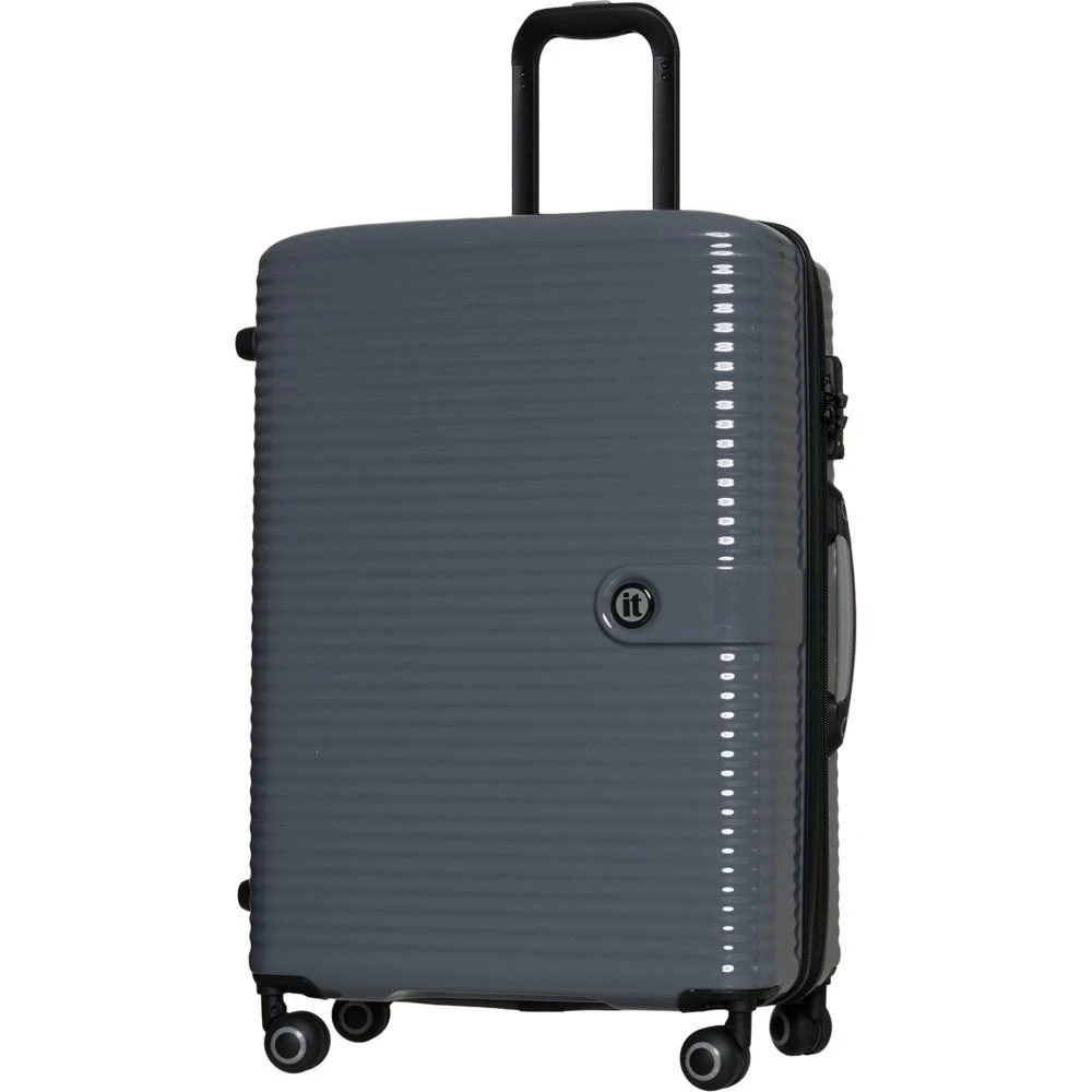 商品it luggage|IT Luggage 27” Helixian Spinner Suitcase - Hardside, Expandable, Charcoal,价格¥520,第1张图片