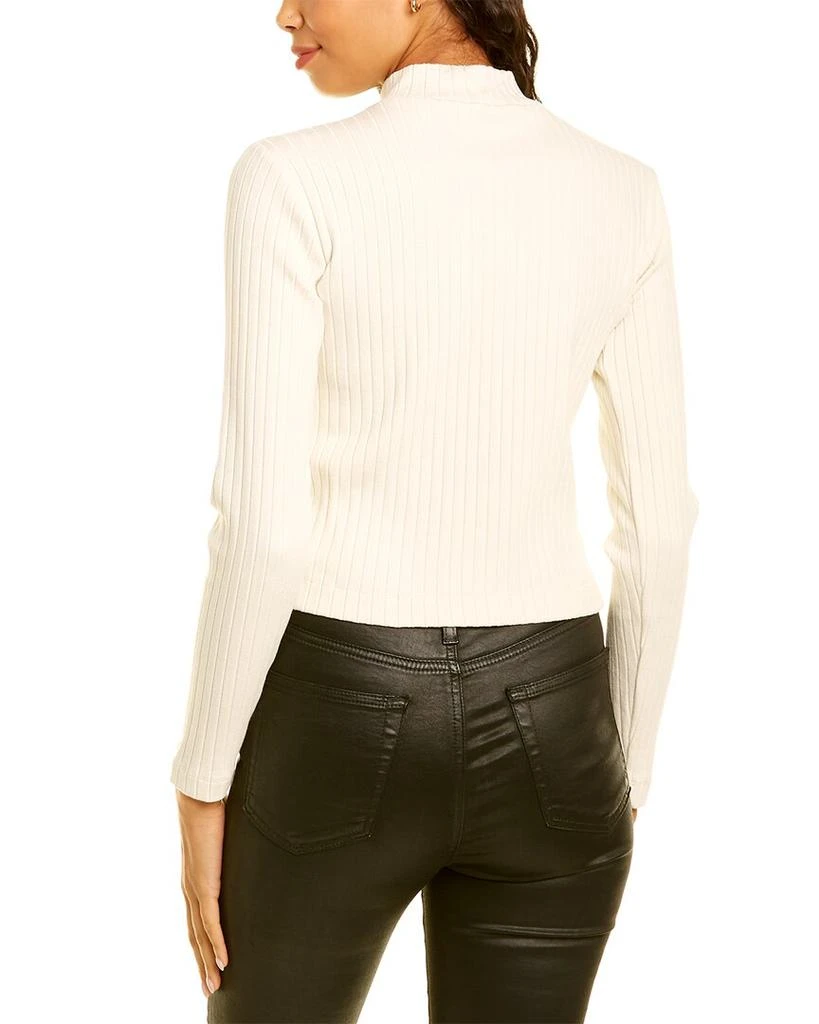 商品Vince|Vince Ribbed Mock Pullover,价格¥331,第2张图片详细描述