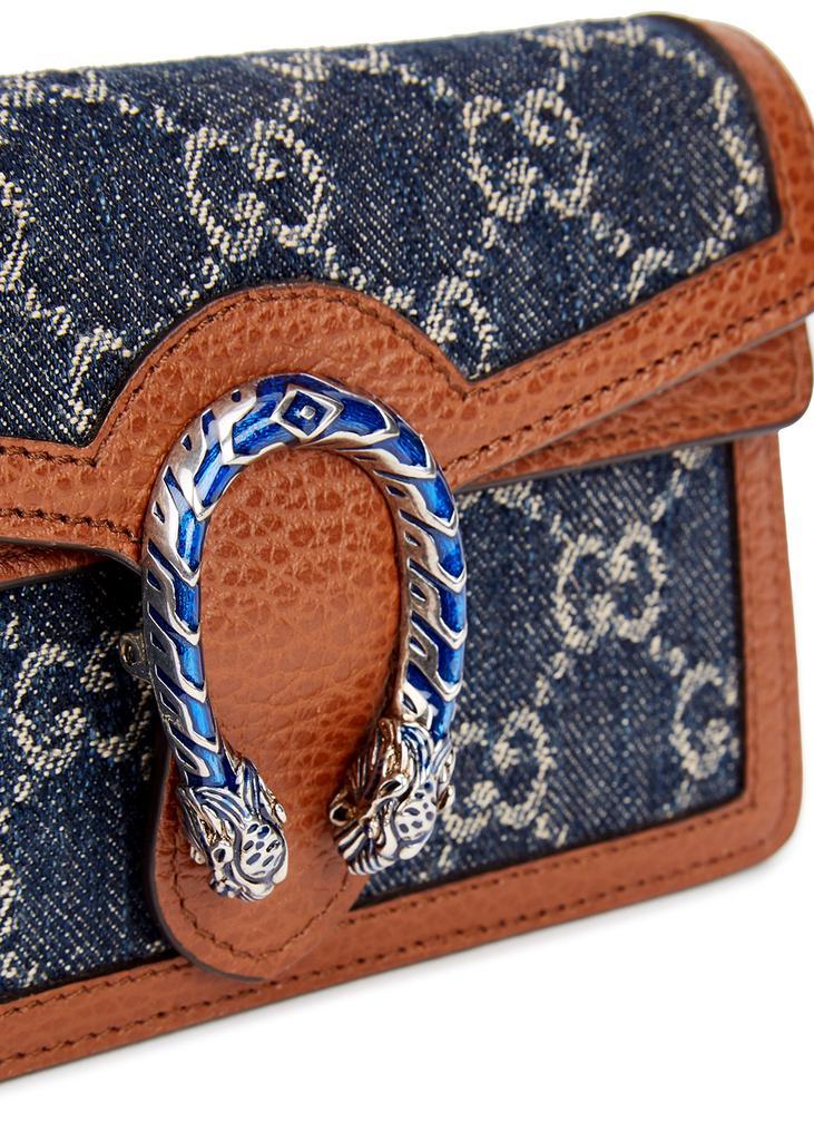 商品Gucci|Dionysus super mini monogram-jacquard cross-body bag,价格¥6575,第5张图片详细描述