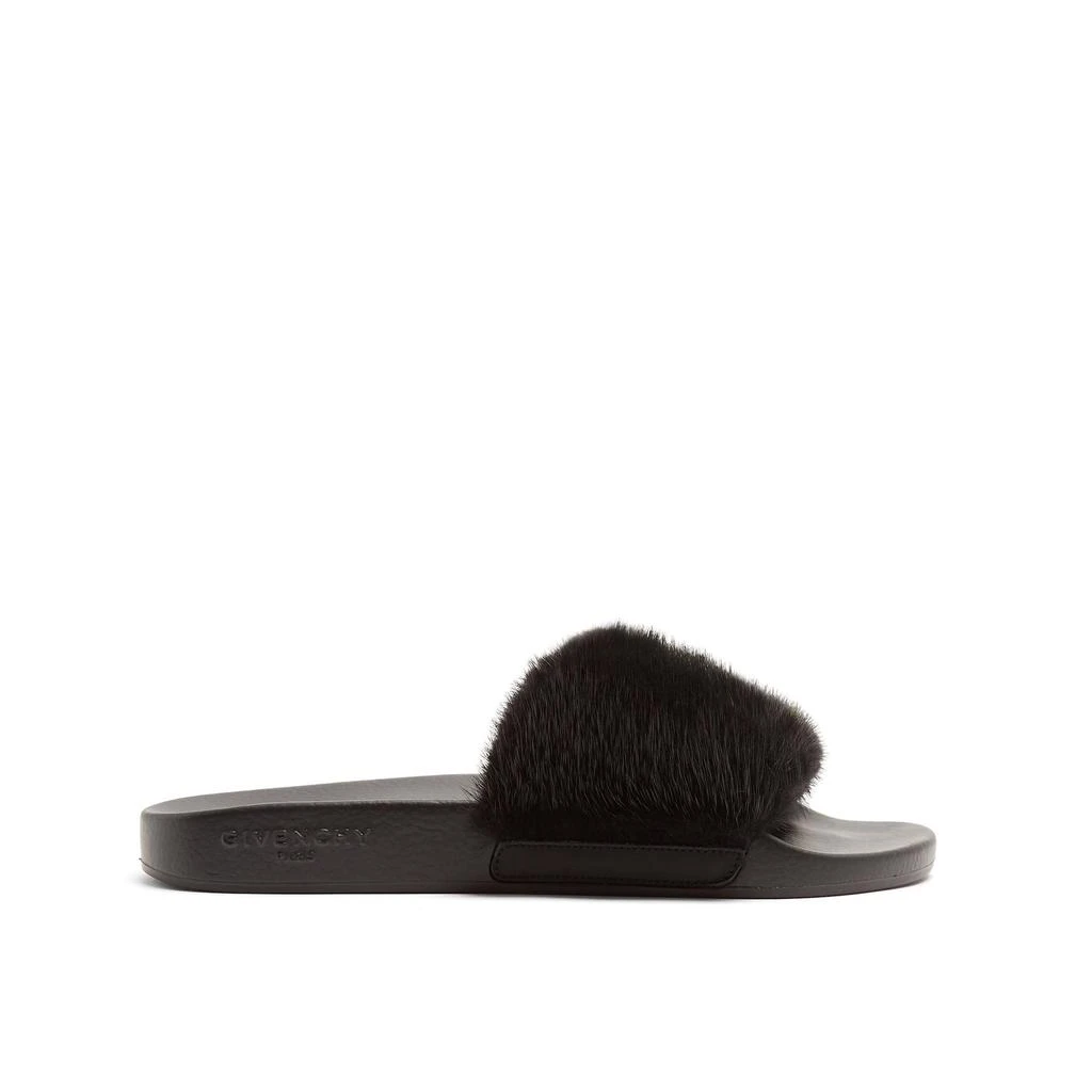 商品Givenchy|Givenchy Mink Slide Sandals,价格¥2652,第1张图片