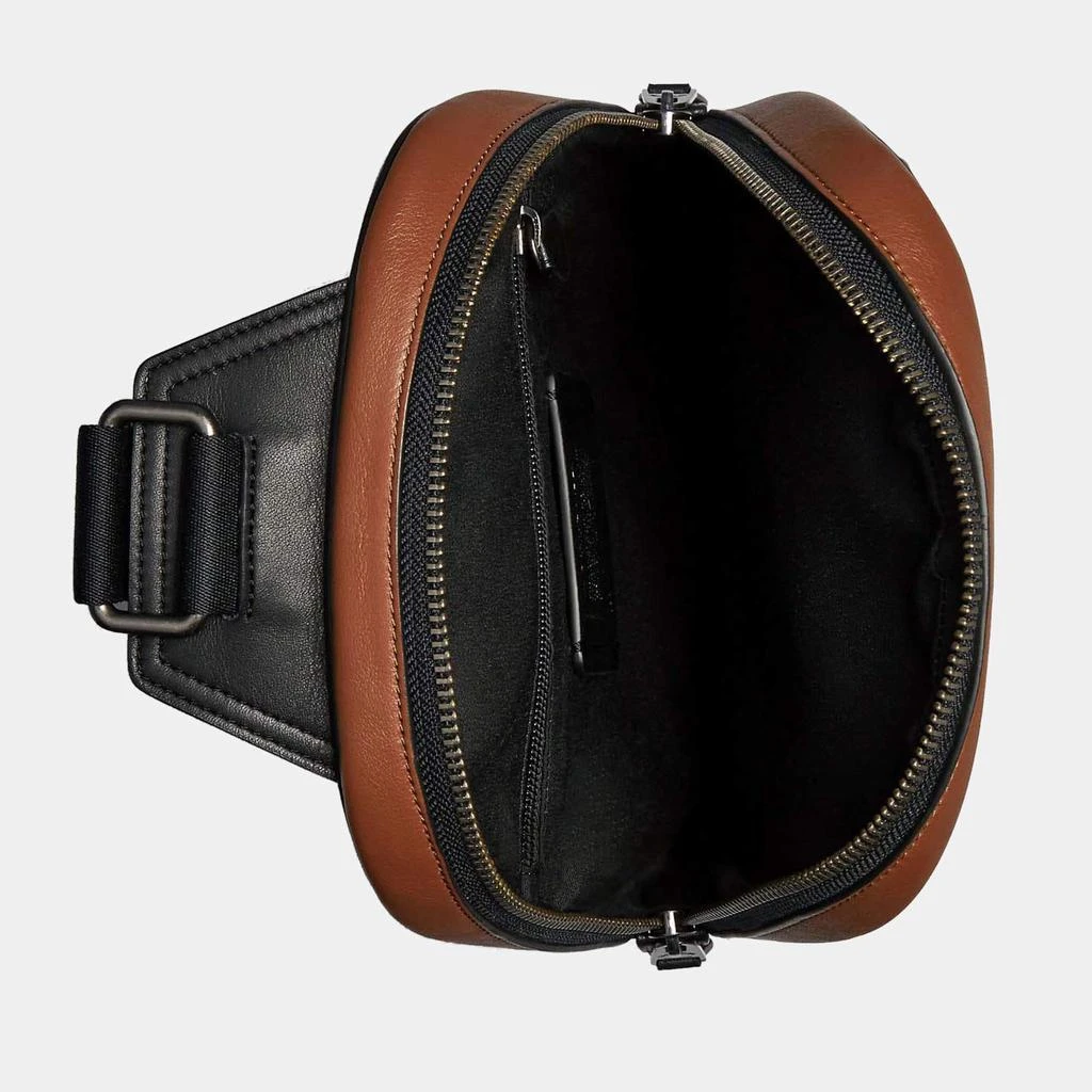 商品Coach|Coach Brown & Black - Leather - Bakpack,价格¥4890,第3张图片详细描述