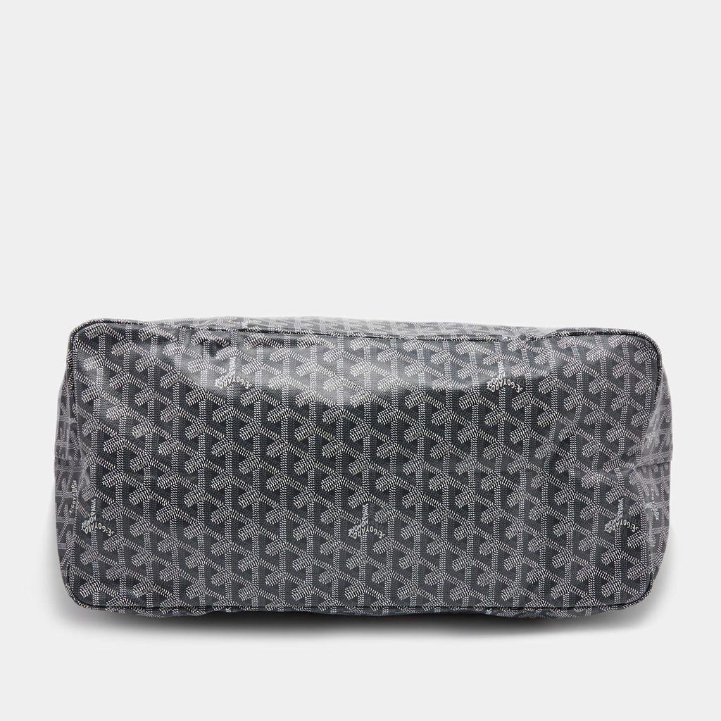 Goyard Grey Goyardine Coated Canvas and Leather Saint Louis GM Tote商品第6张图片规格展示