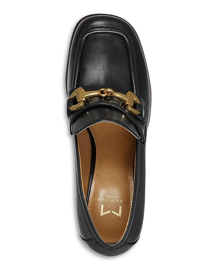 商品Marc Fisher|Women's Machi Square Toe Block Heel Platform Loafers,价格¥760,第3张图片详细描述