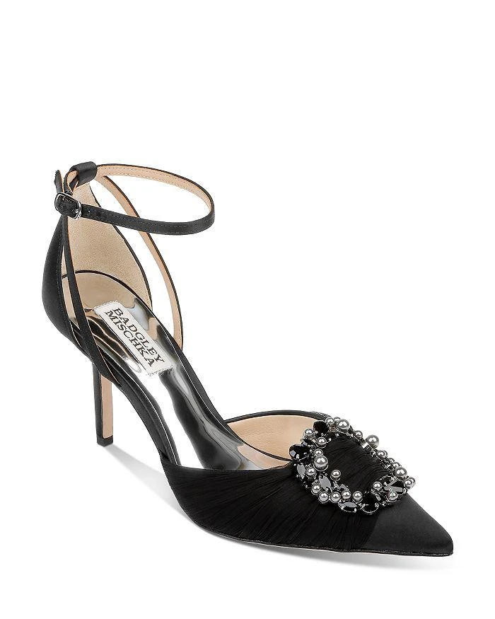 商品Badgley Mischka|Women's Nisha Embellished High Heel Pumps,价格¥1276,第1张图片