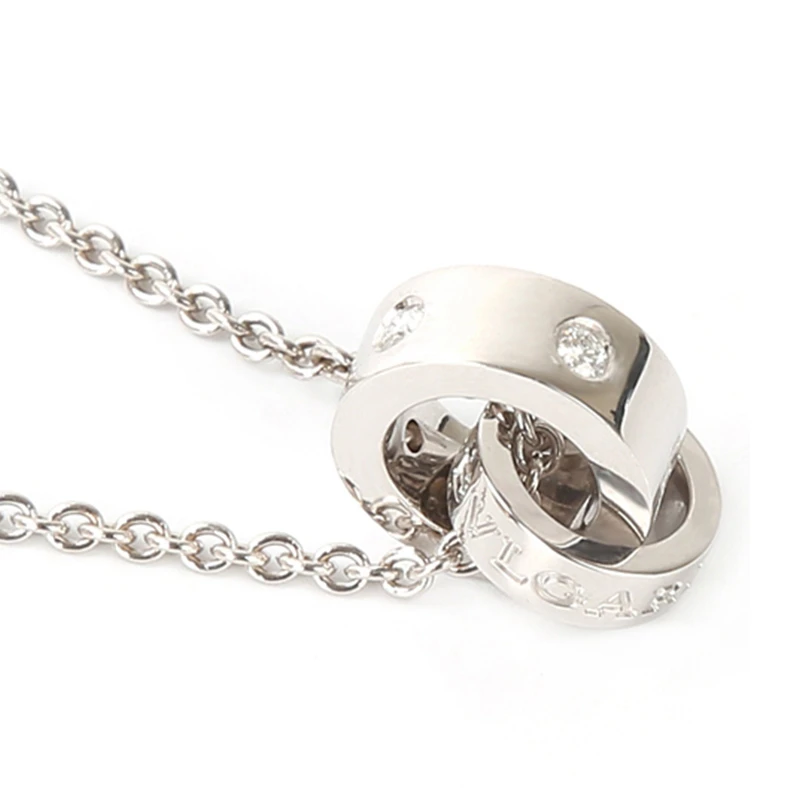 BVLGARI 女士银色项链 354029  商品