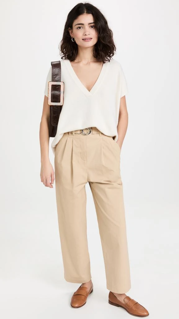 商品Derek Lam|Derek Lam 10 Crosby Atto 系腰带纸包长裤,价格¥887,第5张图片详细描述