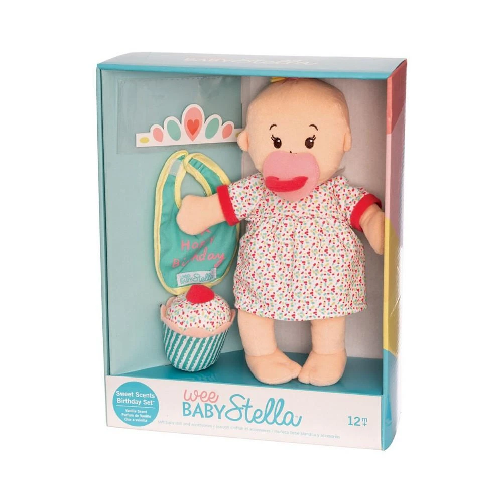 商品Manhattan Toy Company|Wee Baby Stella Sweet Scents 12" Soft Baby Doll and Birthday Set,价格¥232,第2张图片详细描述