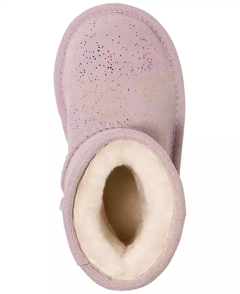 商品UGG|Toddler Classic II Shimmer Sky Booties,价格¥631,第4张图片详细描述