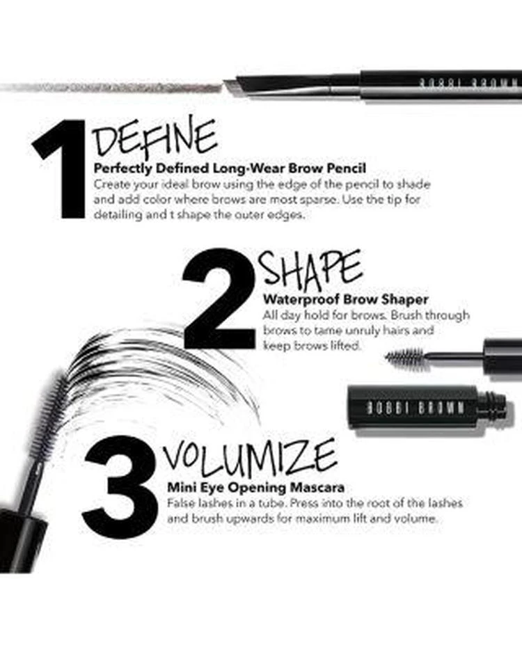 商品Bobbi Brown|90 Second Perfectly Defined Brows Kit ($97 value),价格¥371,第3张图片详细描述