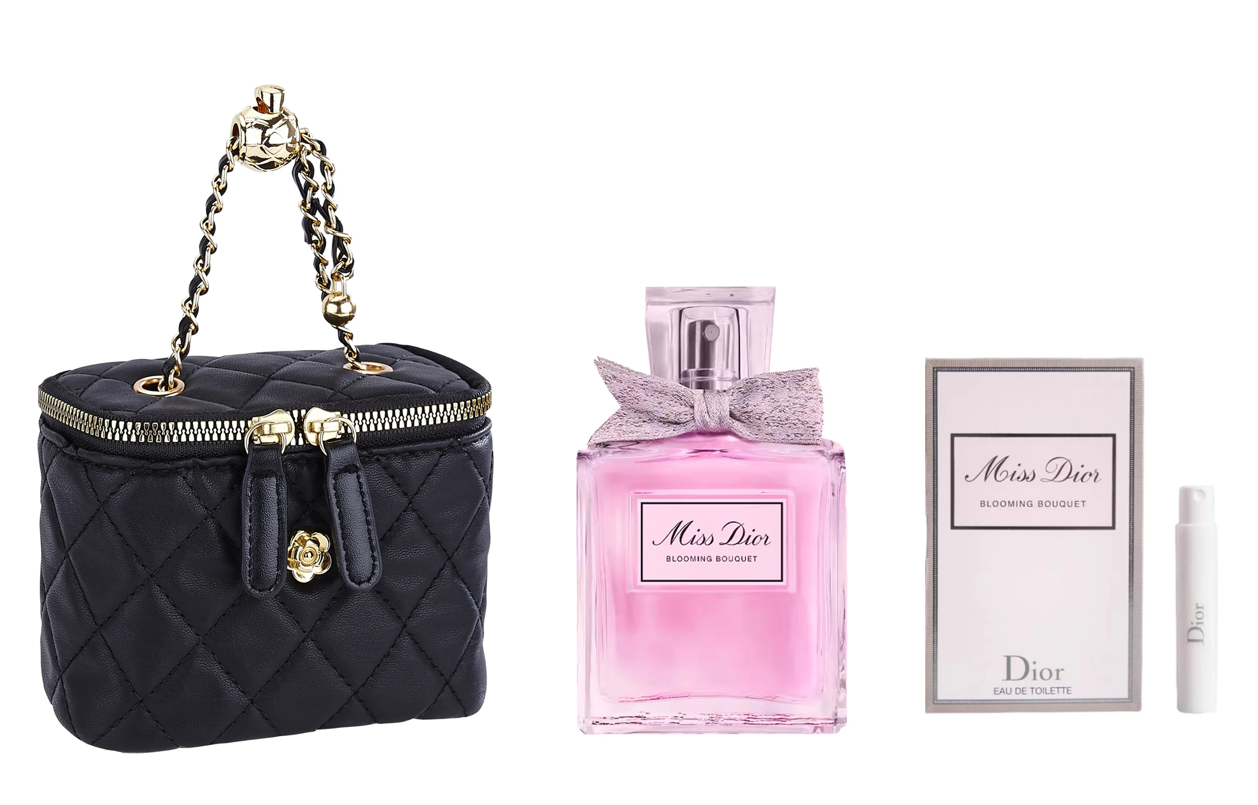 商品[国内直发] Dior|Dior 迪奥 小姐花漾女士淡香水30ml/50ml/100ml+花漾甜心女士淡香体验装+迷你单肩包  清新,价格¥780,第8张图片详细描述