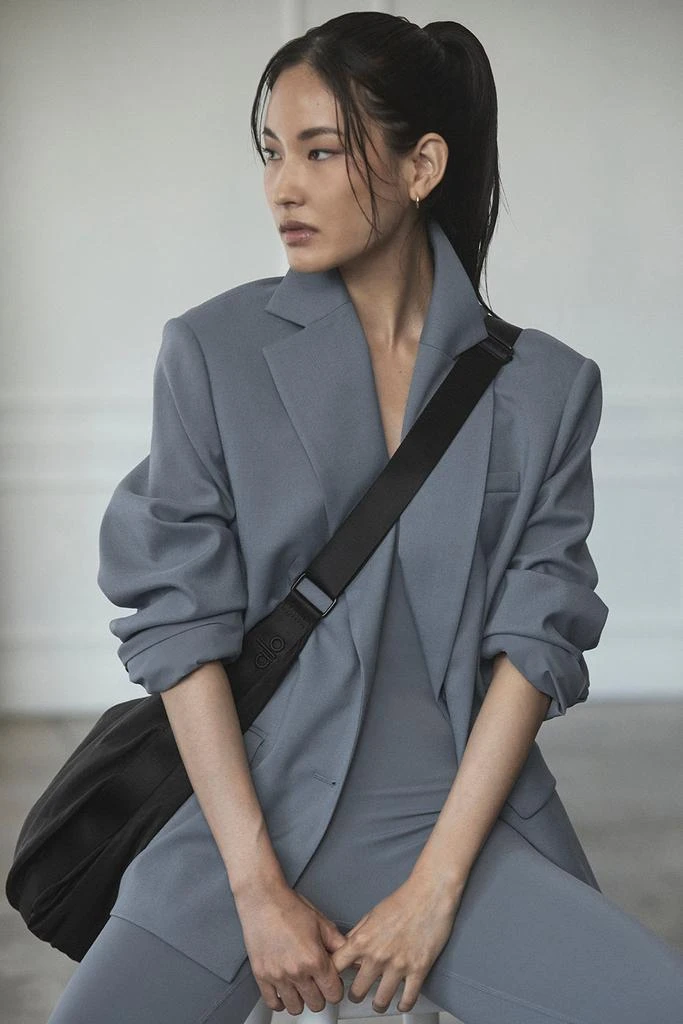 商品Alo|First-Class Blazer - Steel Grey,价格¥1860,第1张图片详细描述