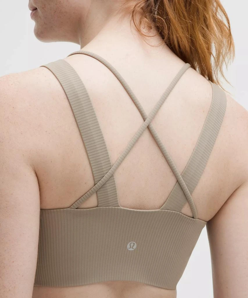 Like a Cloud Ribbed Longline Bra *Light Support, D/DD Cup 商品