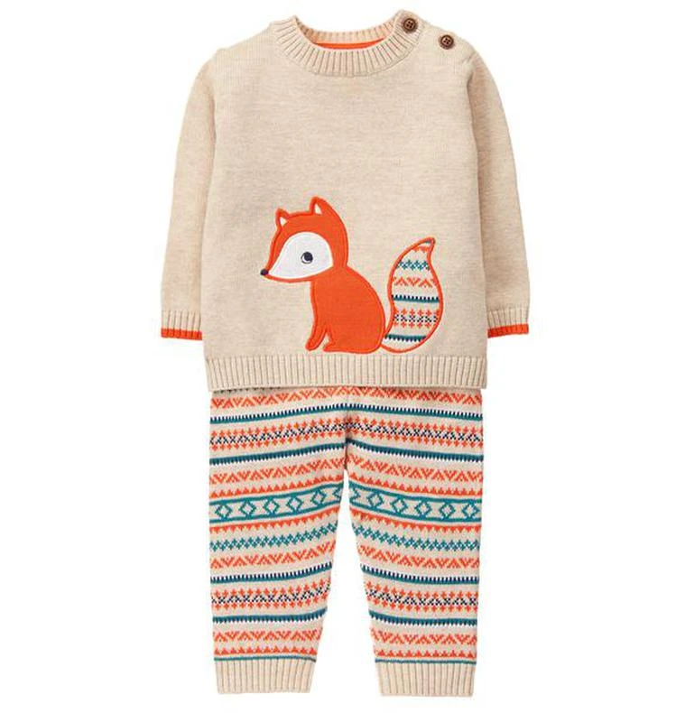 商品Gymboree|Fair Isle Fox Set,价格¥71,第1张图片