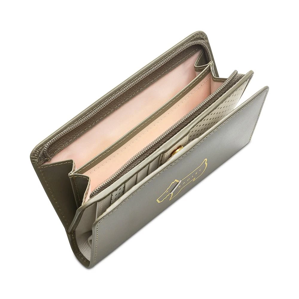 商品Radley|Women's Heritage Dog Outline Mini Flap Over Wallet,价格¥394,第2张图片详细描述