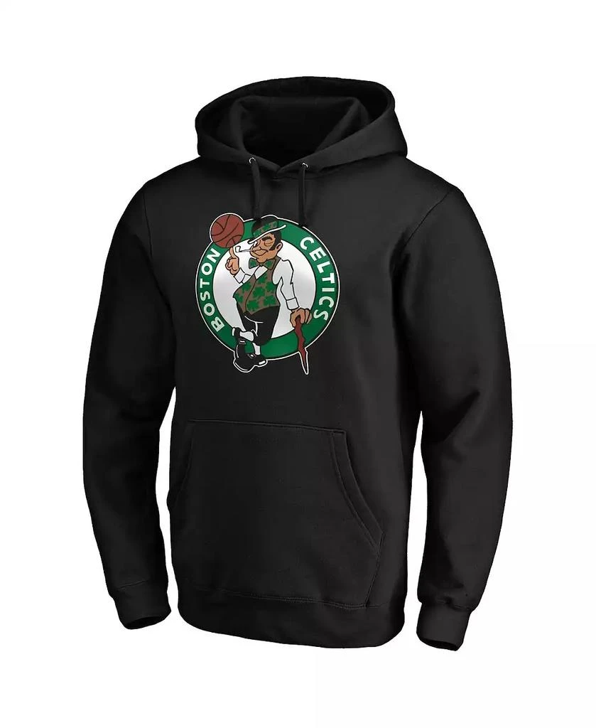 商品Fanatics|Men's Jayson Tatum Black Boston Celtics Playmaker Name and Number Pullover Hoodie,价格¥559,第3张图片详细描述