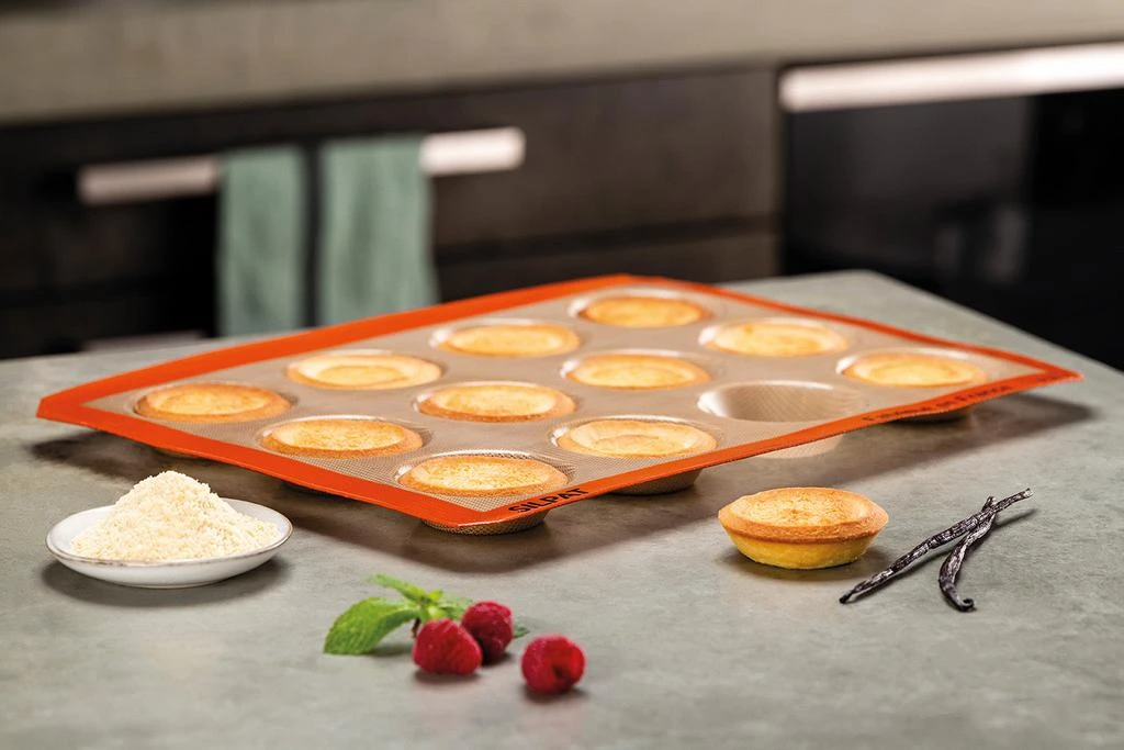 商品Silpat|Perfect Non-Stick Tartelette Mold,价格¥523,第3张图片详细描述