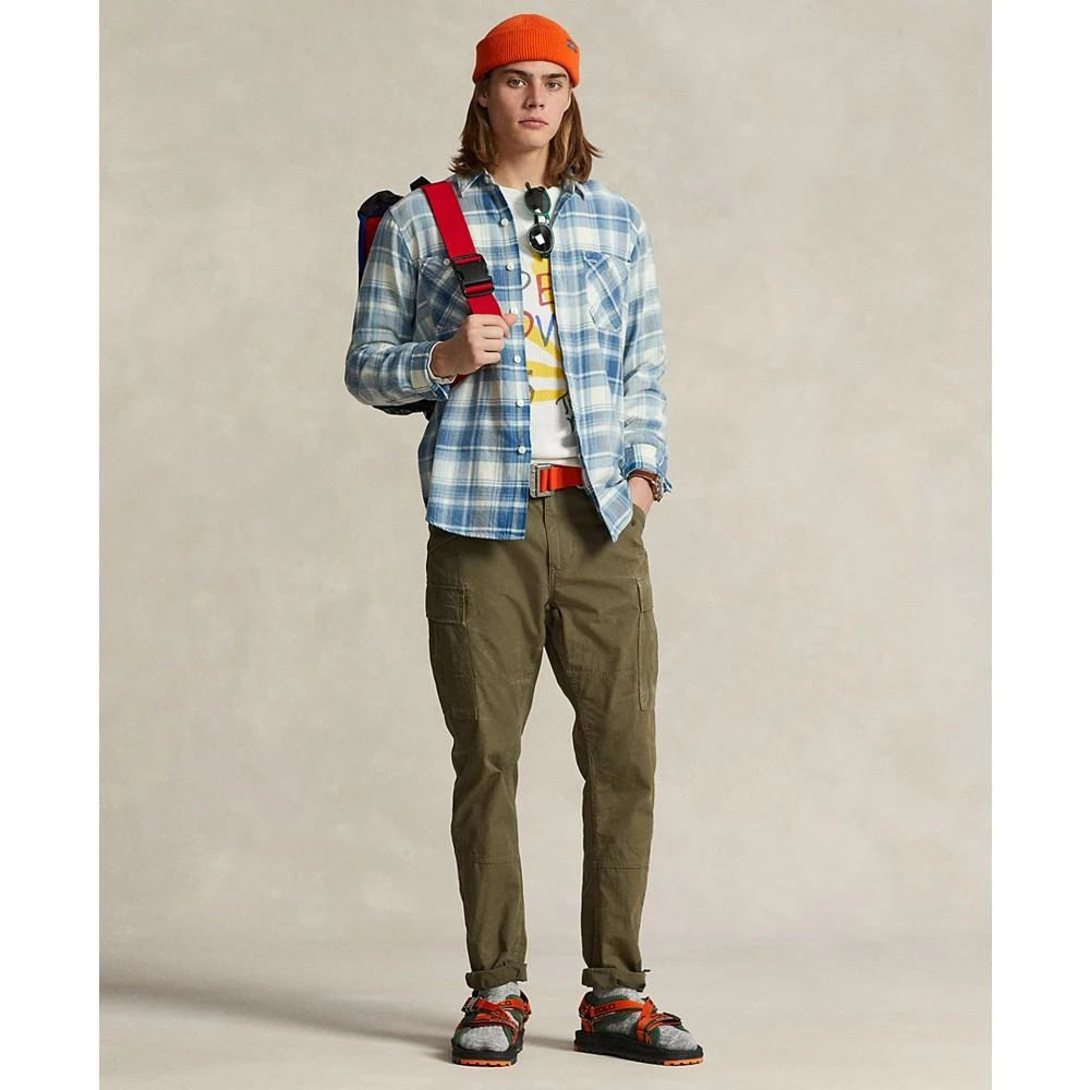 Men's Slim Fit Canvas Cargo Pants 商品