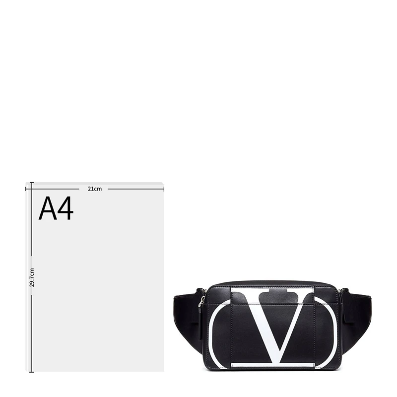 
VALENTINO  男士黑色小牛皮腰包  SY2B0836-PCR-NER 商品