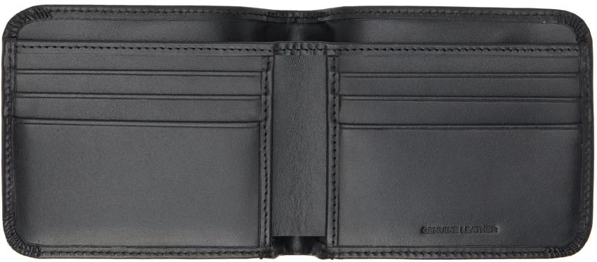 商品Fred Perry|Black Stamped Bifold Wallet,�价格¥413,第3张图片详细描述
