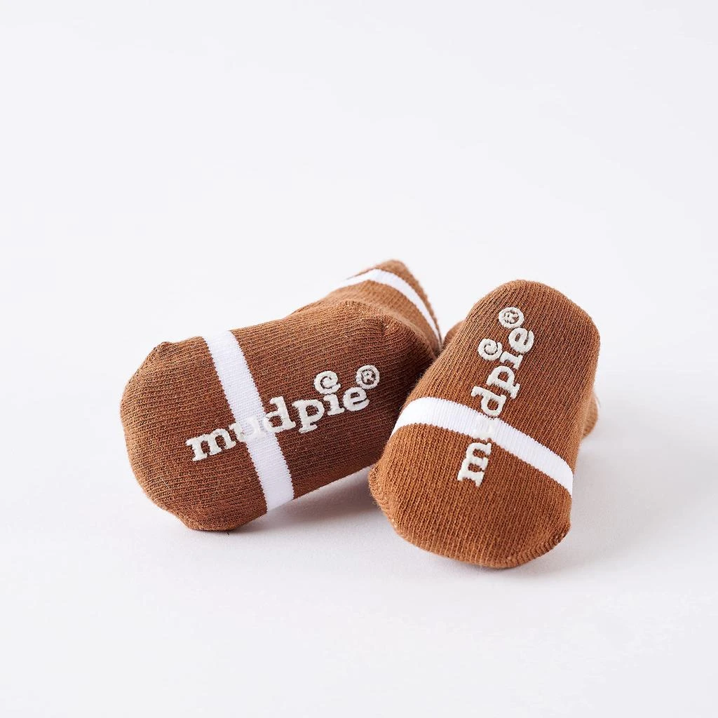 商品Mud Pie|Newborn Baby-Boys Football Socks,价格¥52,第2张图片详细描述