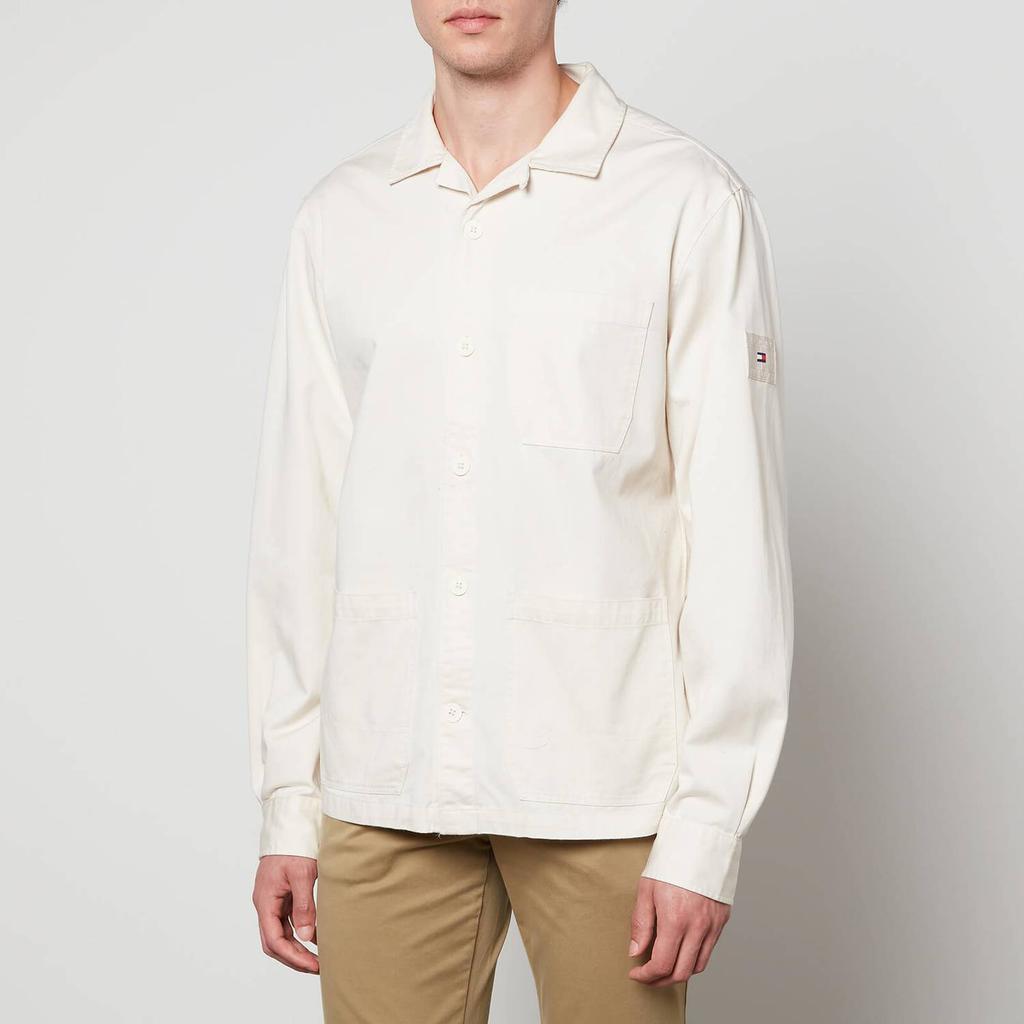 Tommy Hilfiger Cotton-Twill Overshirt商品第1张图片规格展示