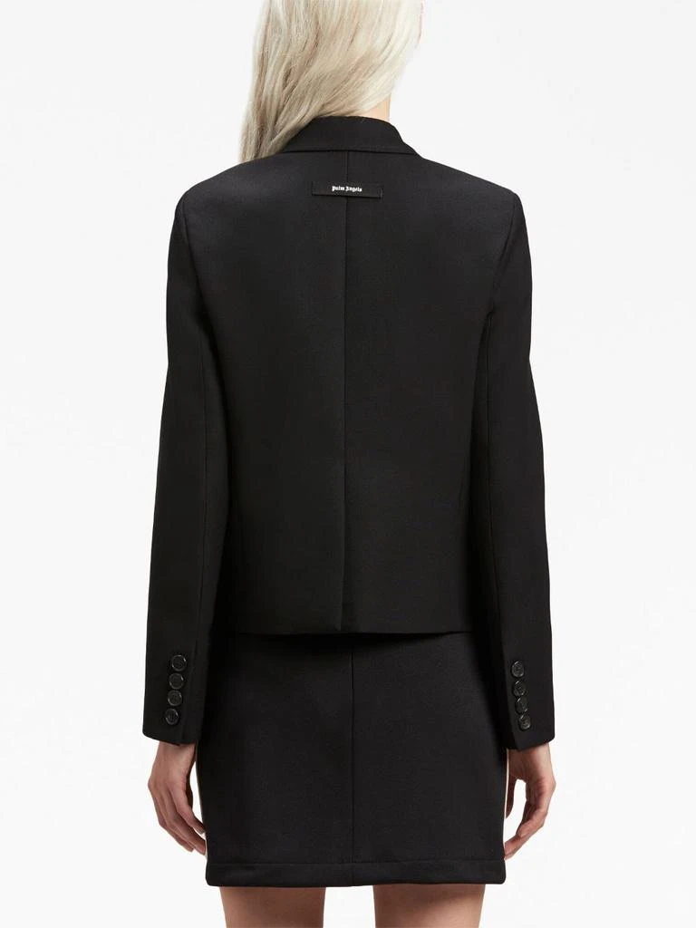 商品Palm Angels|BLAZER NEGRA CORTA BANDA BICOLOR,价格¥4840,第2张图片详细描述