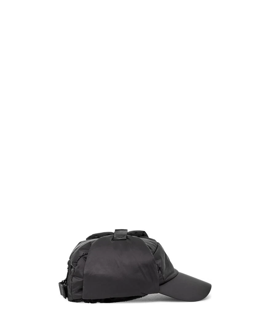 商品UGG|Water-Resistant Recycled Nylon Baseball Cap with Earflaps and Recycled Microfur Lining,价格¥372,第3张图片详细描述