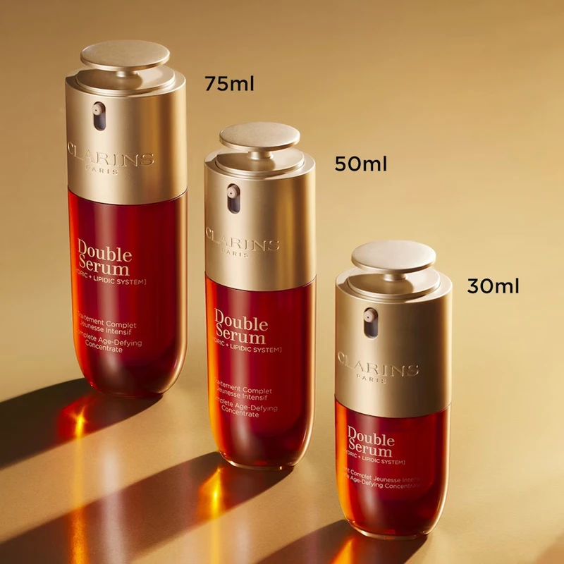 Clarins娇韵诗「黄金双瓶」双萃焕活修护精华露30ml 商品