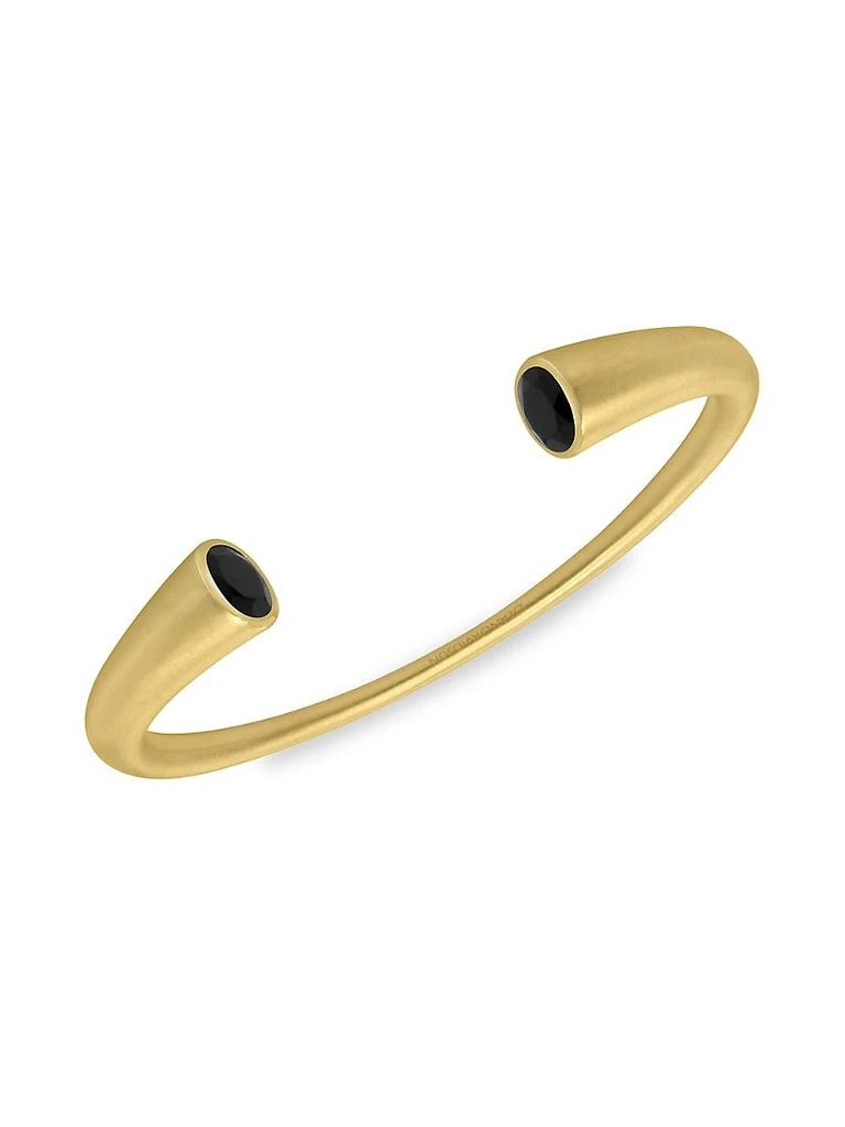 商品Dean Davidson|Signature 22K Gold & Black Onyx Twin Cuff,价格¥1977,第1张图片