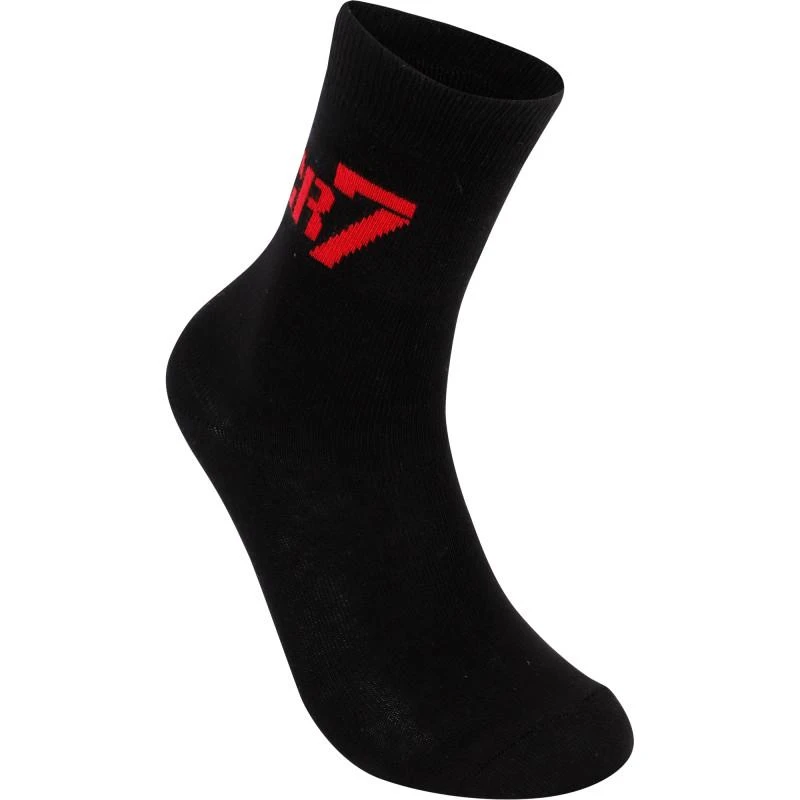 商品CR7 Cristiano Ronaldo|Logo socks set in black,价格¥152,第2张图片详细描述